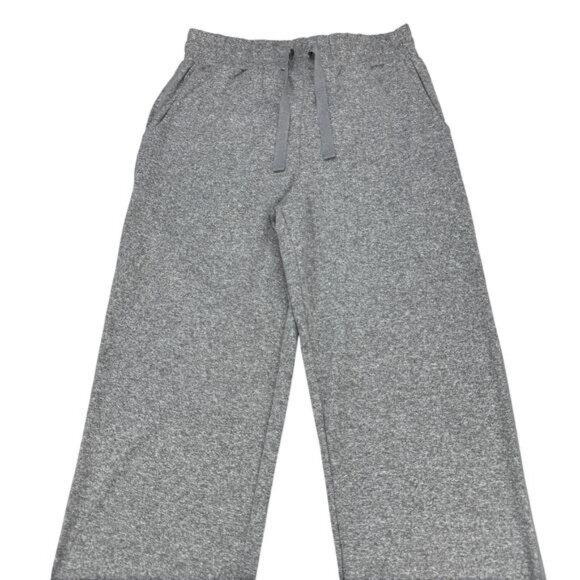 NWT HALARA High Waisted Drawstring Pocket Ruched Yoga Joggers Sz Small Gray - Picture 5 of 8